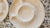 A refined set of ten vintage embossed porcelain plates, each delicately crafted in Czechoslovakia. These 7.5-inch plates...