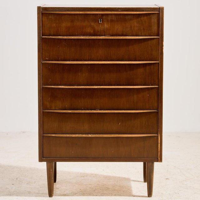 Teak Dresser with Six Drawers, 1960s For Sale - Image 15 of 15
