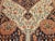 19th Century Persian Farahan Sarouk Rug, Hand-Knotted Wool, Floral Medallion Pattern, Ivory & Blue, 5x7 For Sale - Image 16 of 17