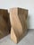 Vintage McGuire Style Sculptural Organic Twisted Rattan Pedestals / Dining Table Bases – A Pair For Sale In Miami - Image 6 of 12