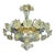 Venetian Floreal Gold Murano Glass Flush Mount by Simoeng For Sale - Image 6 of 6
