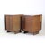 Vintage Bedside Tables in Faux Grain Finish, 1950s, Set of 2 For Sale - Image 9 of 16