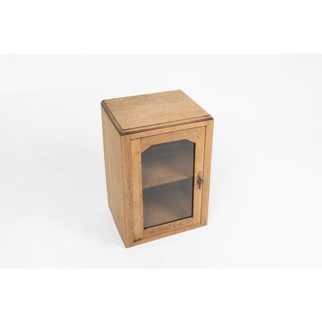 Wood Mid-Century Display Cabinet, France, 1900s For Sale - Image 7 of 14