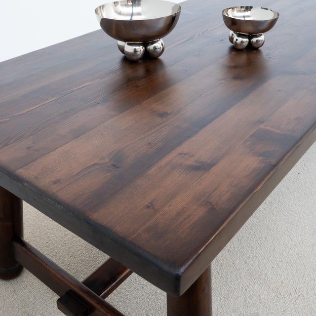 Vintage Dining Table by Georges Robert, 1950s For Sale - Image 6 of 11