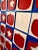 Oded Halahmy, Red White Blue Americana Wall Hanging Painting Sculpture American Flag Motif, 2008 For Sale - Image 9 of 10