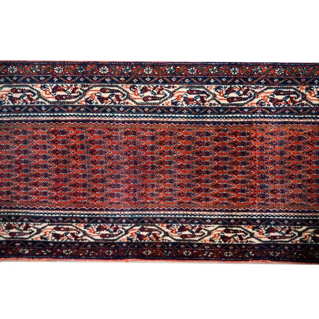 1900 - 1909 Early 20th Century Persian Seraband Rug For Sale - Image 5 of 13