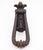 Antique A. Kenrick & Sons Cast Iron Black Door Knocker-Unmarked For Sale