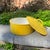 Stangl 1960s Stangl Yellow Spongeware Pottery Covered Casserole - 1.5 Q For Sale - Image 4 of 8