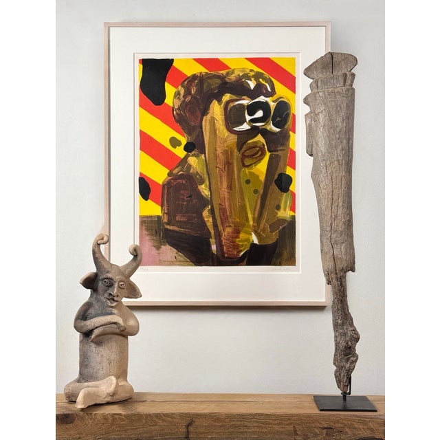 Dana Schutz - Relic 2006 10 color lithograph on Saunders Waterford Edition of 100 printed by S11 Press, New York Image: 24...