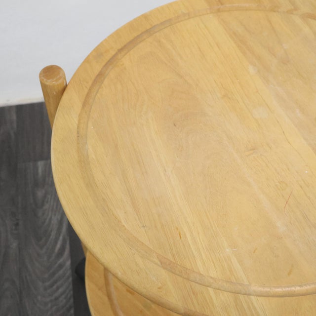 Danish Bar Cart attributed to Jens Harald Quistgaard, 1970s For Sale - Image 9 of 11