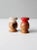 Mid Century Wood Salt & Pepper Shakers Set For Sale - Image 4 of 9