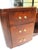 Early 20th Century Art Deco Mahogany Vanity With Stool in the Style of Desky For Sale - Image 5 of 14
