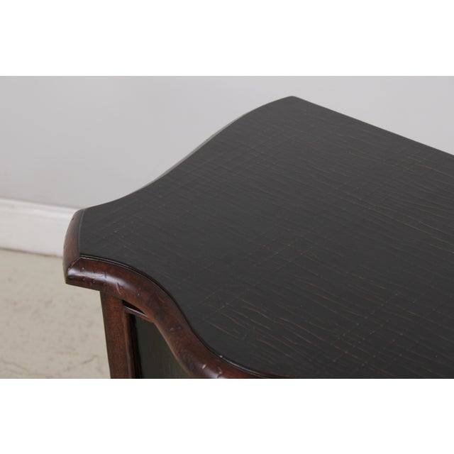 Ethan Allen 4 Drawer Serpentine Chest Commode For Sale - Image 10 of 16