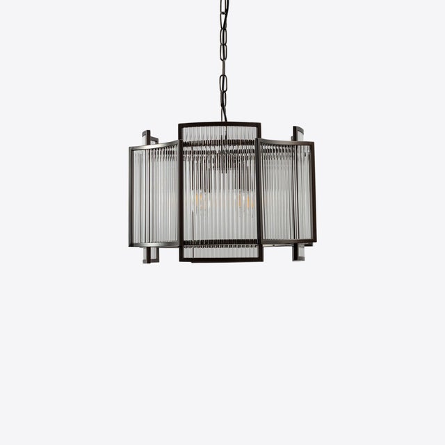 Early 21st Century Small Bronze Monte Carlo Chandelier from Pure White Lines For Sale - Image 5 of 5