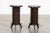 French Elm Corkscrew Side Tables, 1900, Set of 2 For Sale - Image 11 of 13