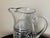 Transparent Early 20th Century Galway Irish Water Crystal Pitcher Blown Glass Design For Sale - Image 8 of 18