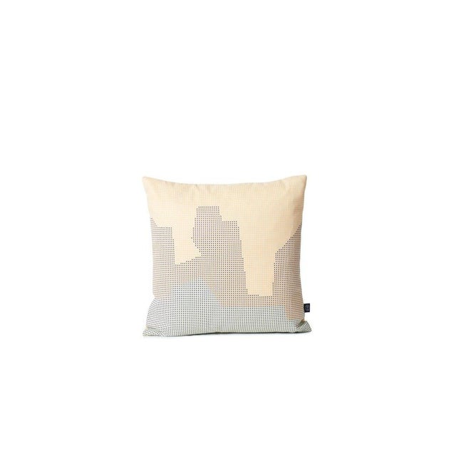 Brown Square Cushions by Warm Nordic, Set of 4 For Sale - Image 8 of 18
