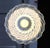 Transparent Mid 20th Century Art Nouveau Swirl Opal Glass Pendant Light For Sale - Image 8 of 10
