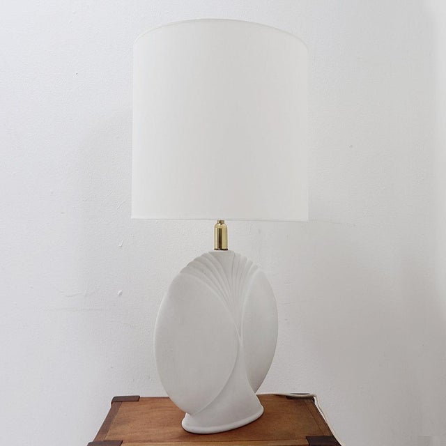 Sculpture lamp - Vintage lighting Lamp sold without lampshade Dimensions with lampshade are given for guidance only....