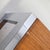 1960s Vintage Coffee Table in Chrome-Plated Steel with Teak Veneer and Glass Top from Belgo Chrome, 1960s For Sale - Image 5 of 11