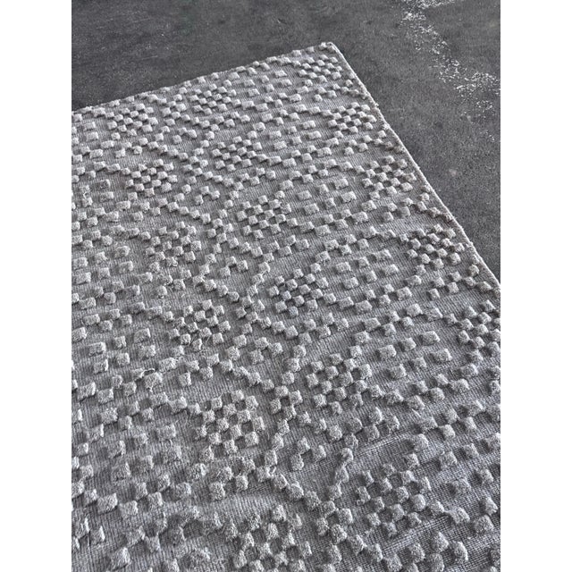 8ft2in × 9ft8in Arkitektura Textured Area Rug For Sale - Image 12 of 12