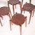 Vintage Japanese Stools, 1980s, Set of 6 For Sale - Image 10 of 16