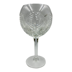 Late 20th Century Waterford Crystal Millennium Happiness Toasting Goblet.