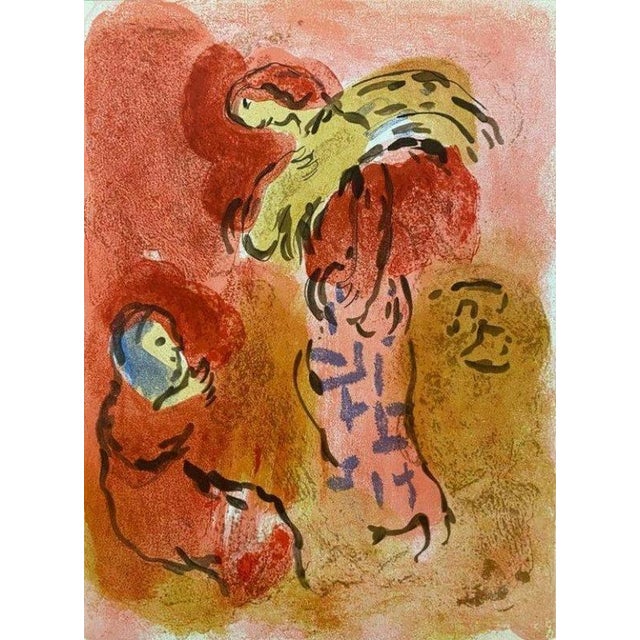 Lithograph, 1960 Unsigned lithograph from the book "Drawings for the Bible" composed of 24 color lithographs Publisher :...