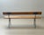 Garden Bench with Delicate Cast Iron Frame and Wooden Slats, 1950s For Sale - Image 10 of 16