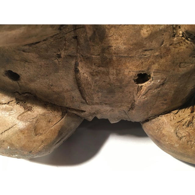 Wood Wooden Elephant Sculpture For Sale - Image 7 of 10