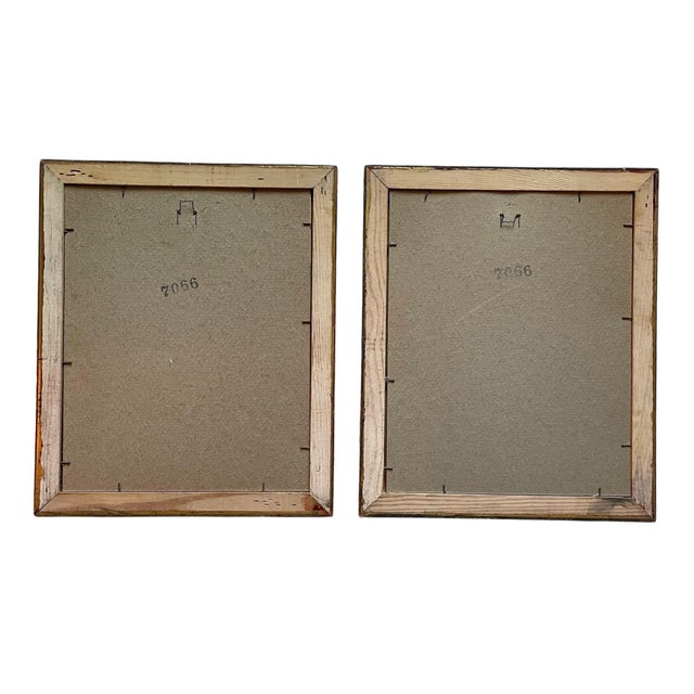 Vintage Grey Dorking & Spanish Rooster Framed Prints- Set of 2. (Harrison Weir?) For Sale - Image 4 of 4