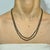 Gemstone 73 Ct Pyrite Beaded Double Strand Necklace With Silver Clasp 2.8mm Beads 18” Long For Sale - Image 7 of 18