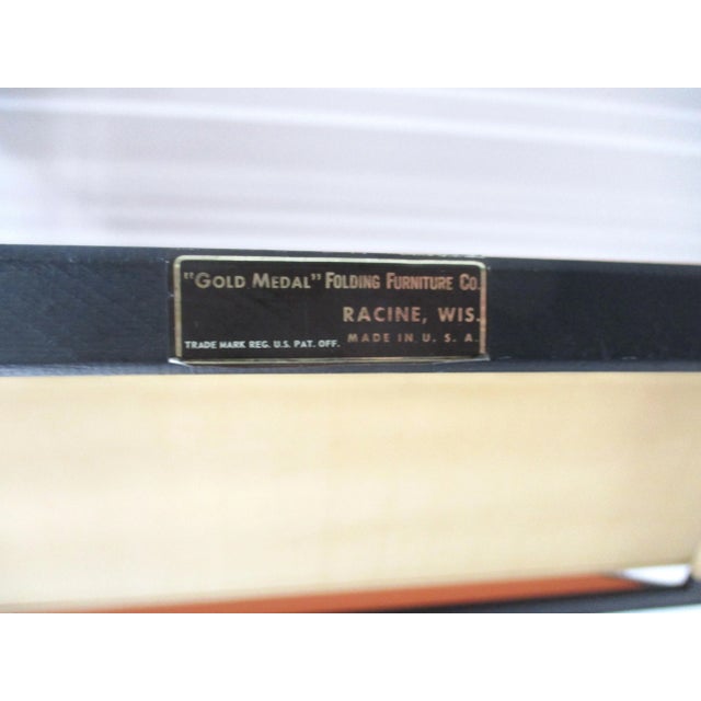 Mid Century Room Divider by Gold Metal Furniture Co. For Sale - Image 9 of 10