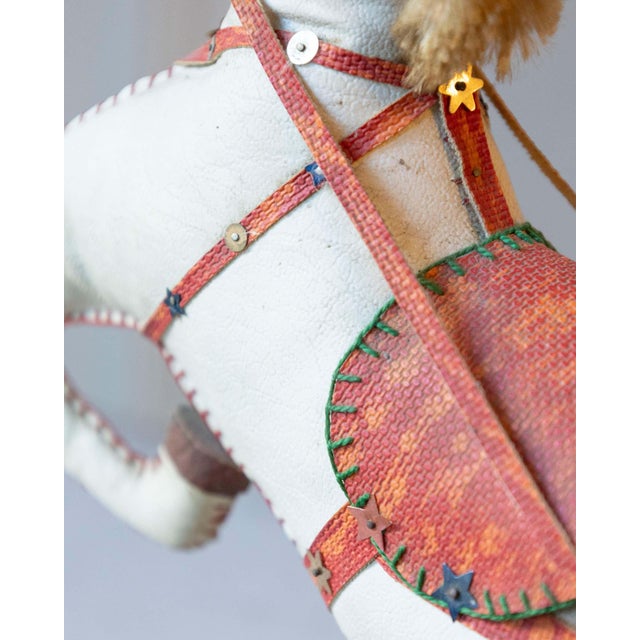 French Decorative Horse in Moleskin with Saddle and Harness, 20th Century For Sale - Image 16 of 16