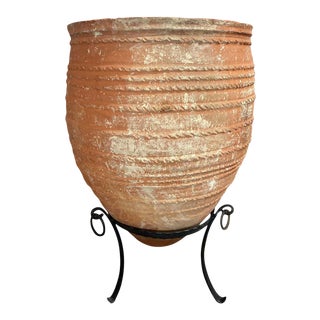 1920s Terra Cotta Planter From Greece For Sale