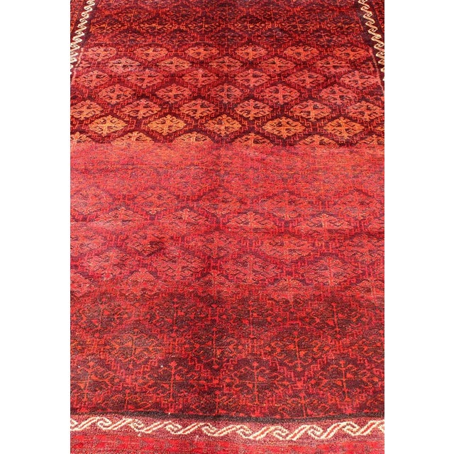1950s Semi Vintage Balouchi Rug- 5'3 X 8'7 For Sale - Image 10 of 13