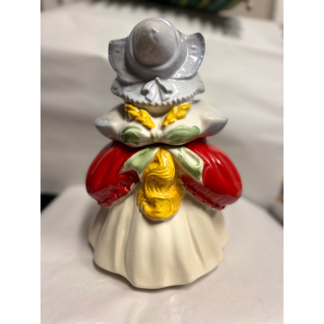 Wonderful Goldilocks cookie jar by Regal Pottery. She is in great shape and her colors are bright. She is posing with a...