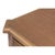Brown Neoclassical Petite Three-Drawer Chest in Brown Tulip Wood For Sale - Image 8 of 11