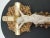 Art Nouveau Cross in Brass Lace For Sale - Image 3 of 9