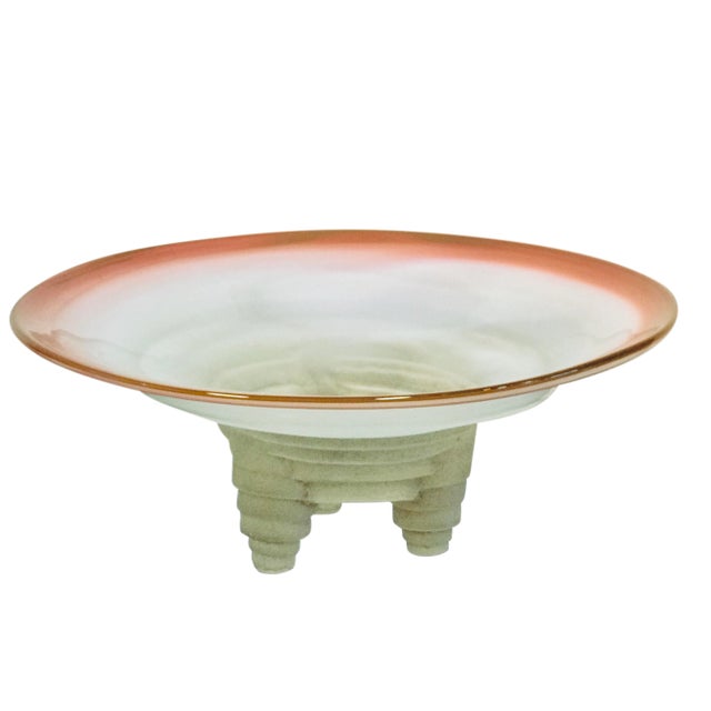 Neil Drobnis Decorative Centerpiece Bowl For Sale