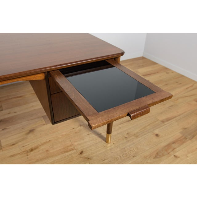 Mid-Century Teak Desk by Sten Blomberg for Seffle Möbelfabrik, Sweden, 1960s For Sale - Image 15 of 18