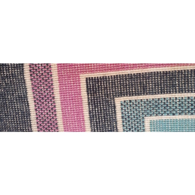 Optic Rug by Ottavio Missoni for T&J Vestor, Italy, 1980s For Sale - Image 9 of 10
