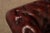 Chesterfield Style Oxford Red Tufted Leather Sofa For Sale - Image 13 of 18