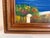 Impressionist Mediterranean Coastal Village Oil Painting Seascape Landscape, Italian Riviera For Sale - Image 3 of 6