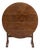 19th Century French Oak Wine Tasting Folding Table For Sale