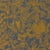 Harlequin Melograno Wallpaper in Gold/Wild Water - a Sample For Sale