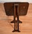 1920s Antique English Mahogany Banded Satinwood Drop-Leaf Side Table For Sale - Image 10 of 12