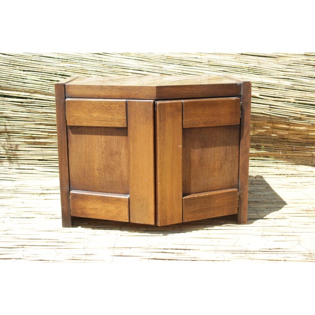 Hexagonal End Table by Lane Furniture Chairish