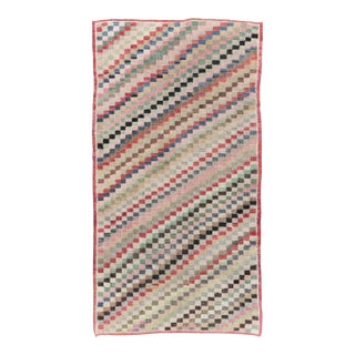 Galerie Shabab Collection Mid-20th Century, Handmade Turkish Anatolian Throw Rug For Sale