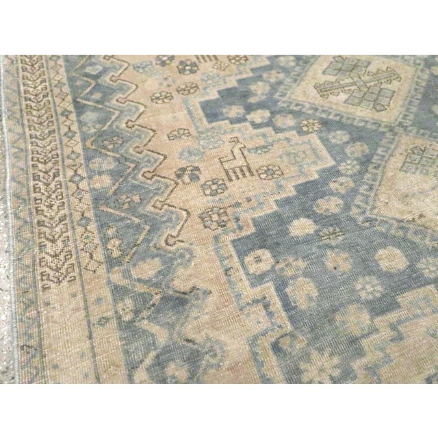 Mid 20th Century Galerie Shabab Collection Mid-20th Century Persian Afshar Accent Rug For Sale - Image 5 of 10